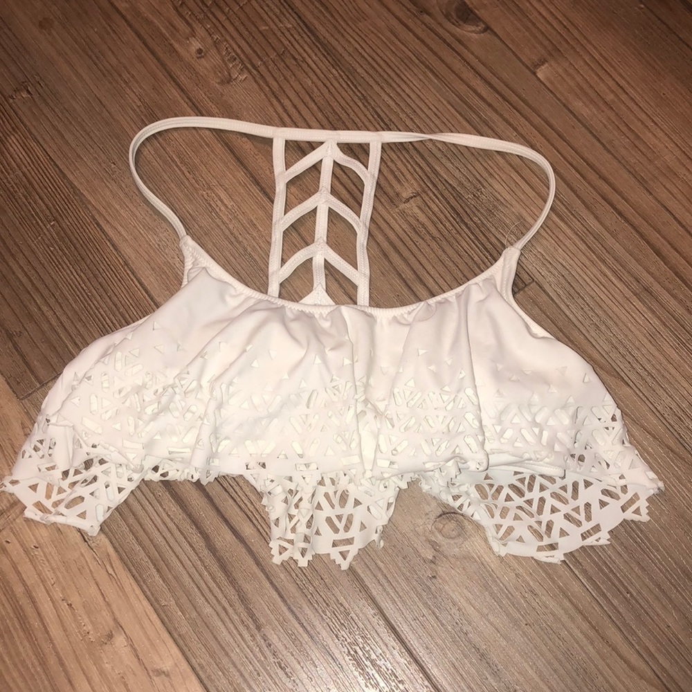 White Bikini Top